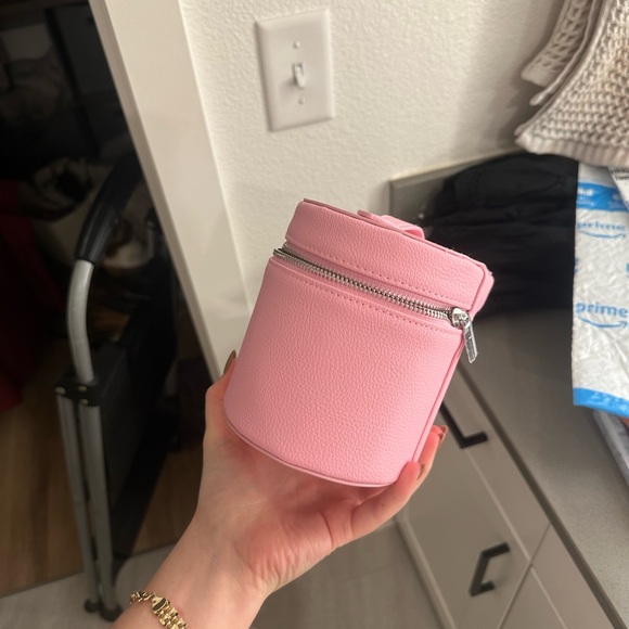 Saie Pink Mini Vanity Case - Picture 4 of 11
